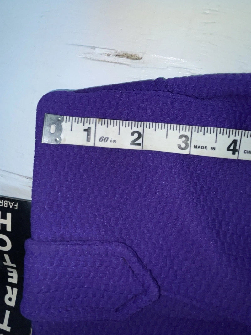 New Vintage Purple Panhandle Slim Polyester Pants #1075 VV-98