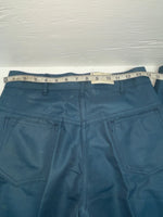 New Vintage Blue Miller Polyester Pants #2624 OO-67