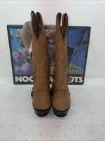 New Men’s Brown Nocona Cowboy Boots. 7232 8.5 8 1/2 D. 3-128