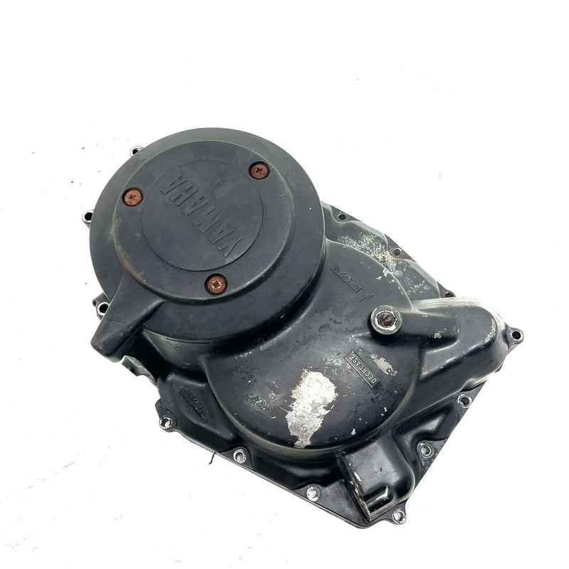 94 Yamaha Kodiak 400 4x4 OEM Clutch Side Cover W/Shift Arm 1YW-15431-02-00 AY71