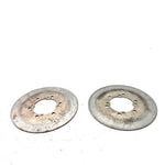 90-93 Polaris Trail Boss 350L 4X4 OEM Solid Front Brake Rotor Pair 5242935 AP222