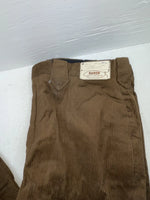 New Vintage Brown Ranch Western Wear Polyester Pants #P15512 OO-8