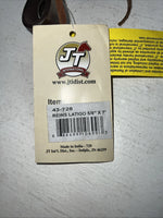 New Royal King Dark Oil Genuine Leather 5/8” X 7” Split Reins #43-728 Y-6