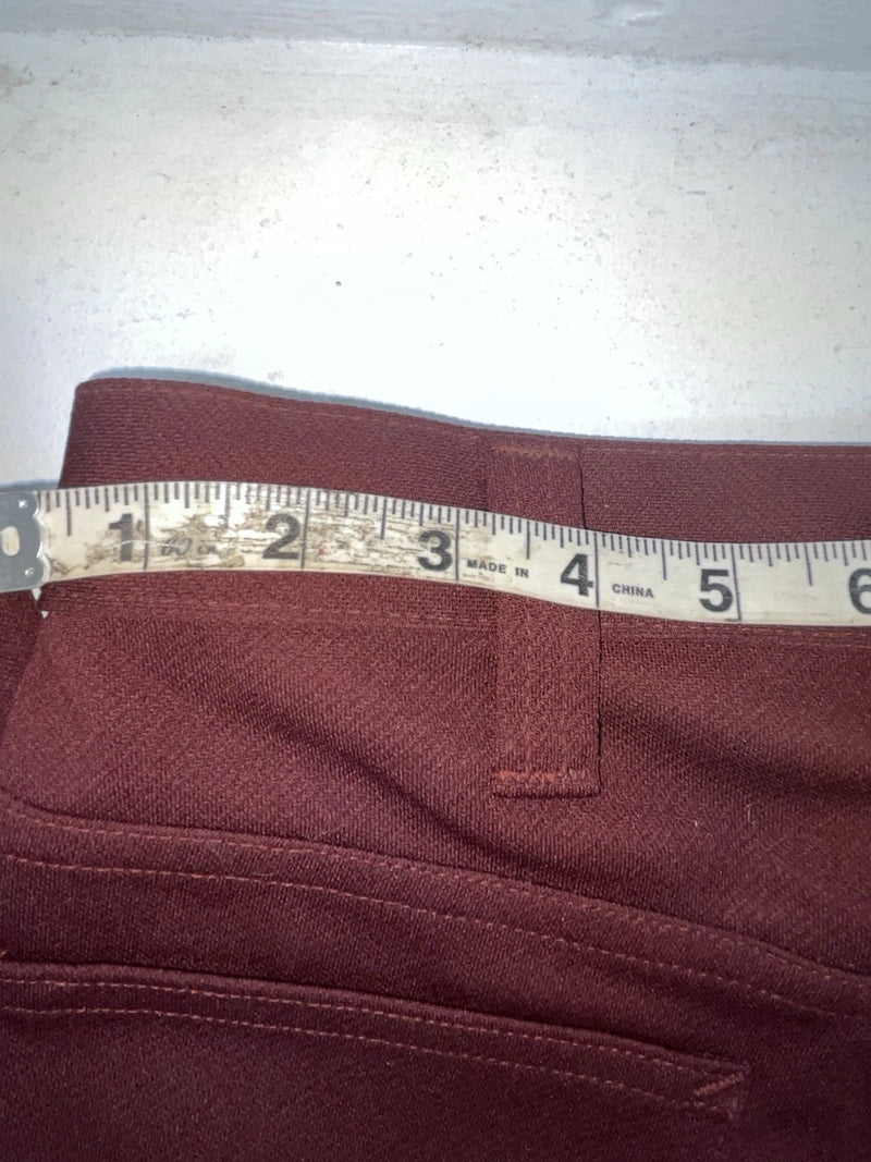 New Vintage Red Lee Polyester Pants #2004061 OO-56