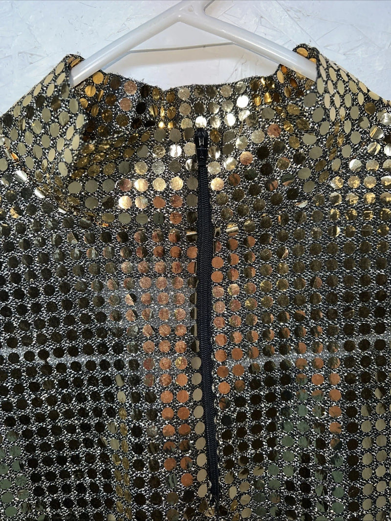 New Women’s 1849 Authentic Ranchwear Gold Show Shirt Large RR-13