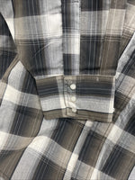 New Men’s ELY Cattleman Brown Long Sleeve Pearl Snap 3XL E-26