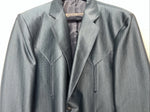 New Men’s Mesquite Blue Suit Jacket 54R #6103 Y-606