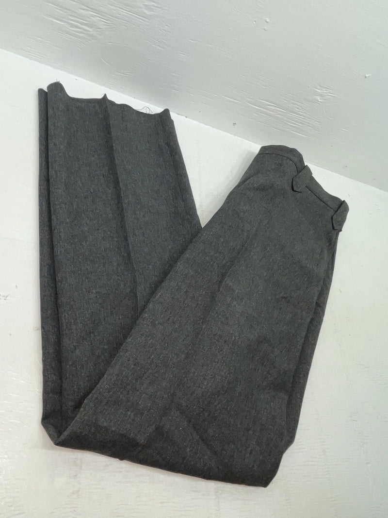 New Vintage Gray Circle S Polyester Pants #CP4776 XX-73