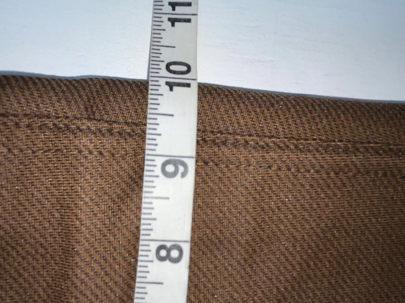 New Vintage Brown Miller Polyester Pants #2624 3A-79
