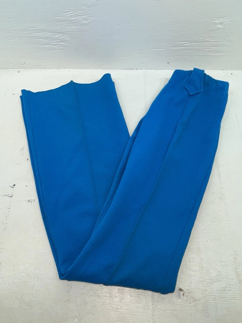 New Vintage Blue Panhandle Slime Polyester Pants #1144 VV-96