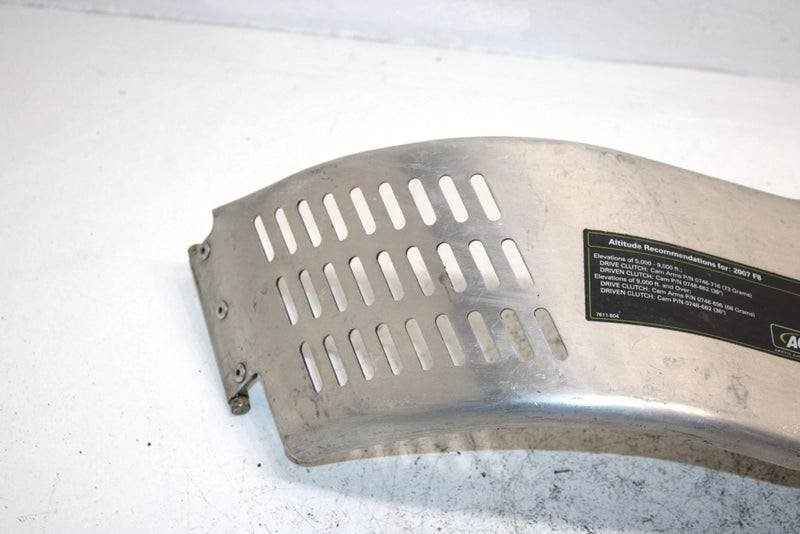 07 Arctic Cat F8 Sno Pro Efi Oem Clutch Belt Cover 1707-153 SAS12