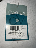 New Brown Ovation Synthetic XS Half Chaps #13237 H-510 