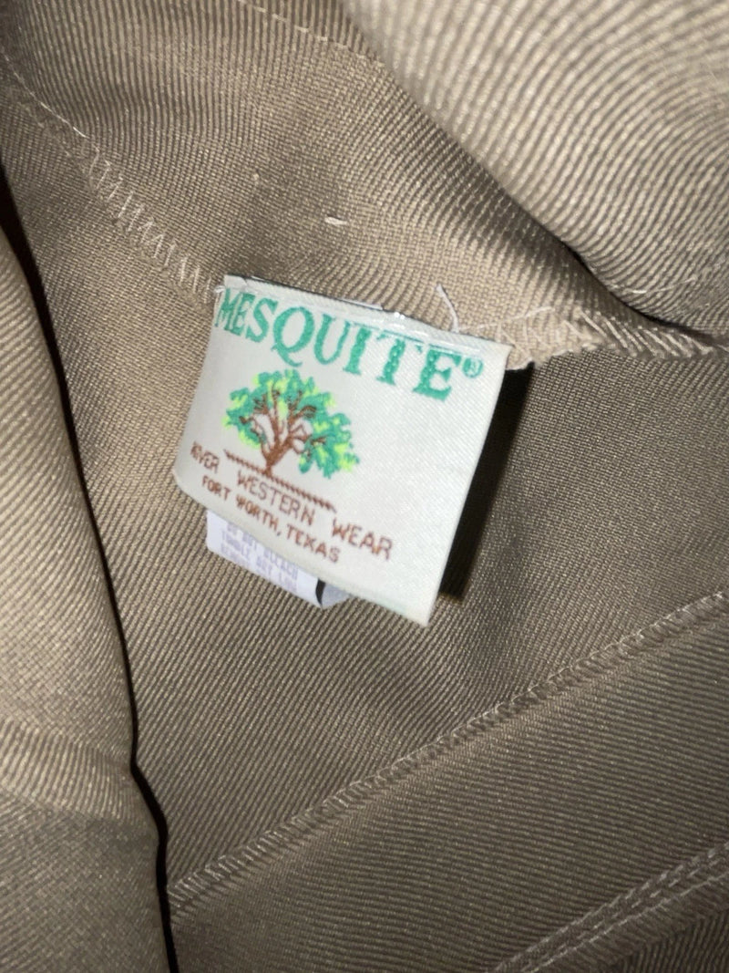 New Vintage Brown Mesquite Polyester Pants #5515 VV-117