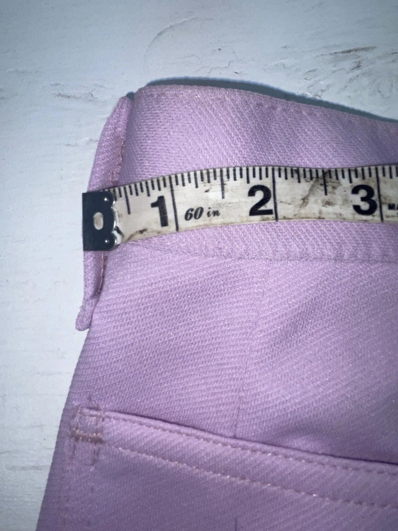 New Vintage Purple Polyester Pants #5450087 VV-23