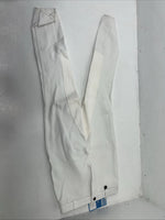 New Women’s White Ovation Knee Patch English Riding Pants. 28 L D-48