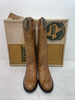 New Men’s Brown Texas Brand Cowboy Boots. L 195 6.5 6 1/2 M. 1-36