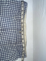 New Vintage Blue Checkered Polyester Pants #5450087 NN-153