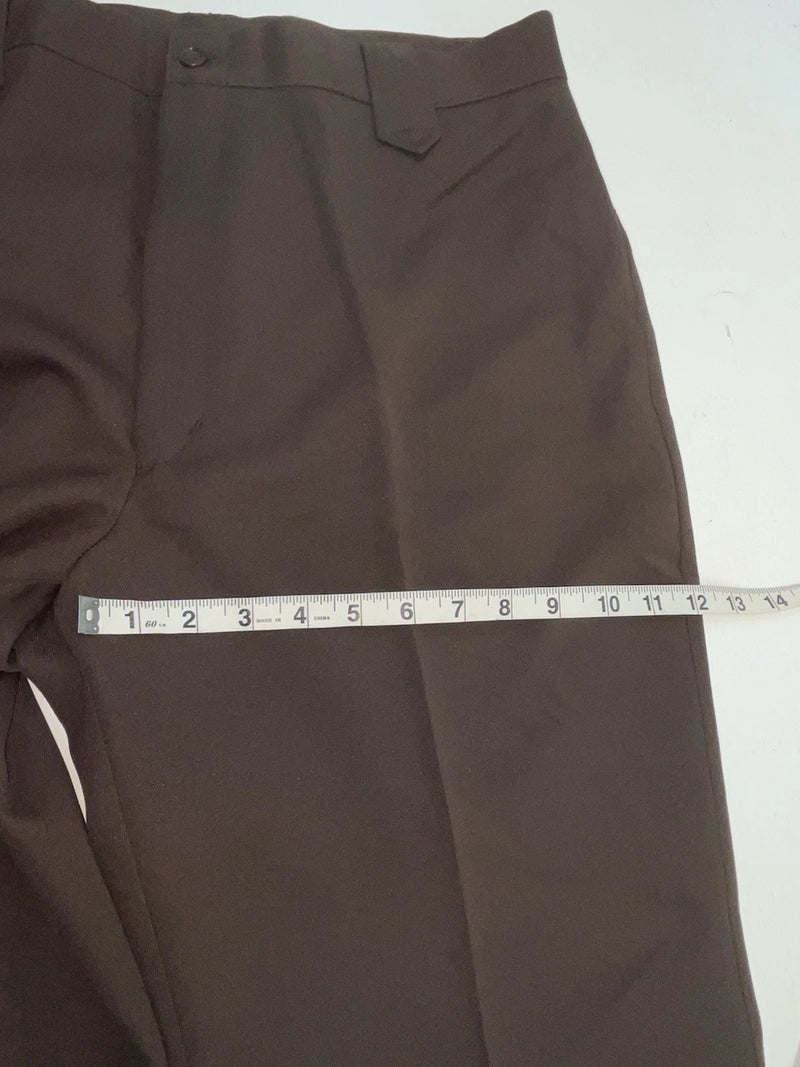 New Vintage Brown Circle S Polyester Pants #CSLP2 XX-85