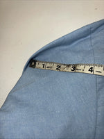 New Women’s Cricket By The Creek Blue Long Sleeve Button Up Shirt M 3C-40