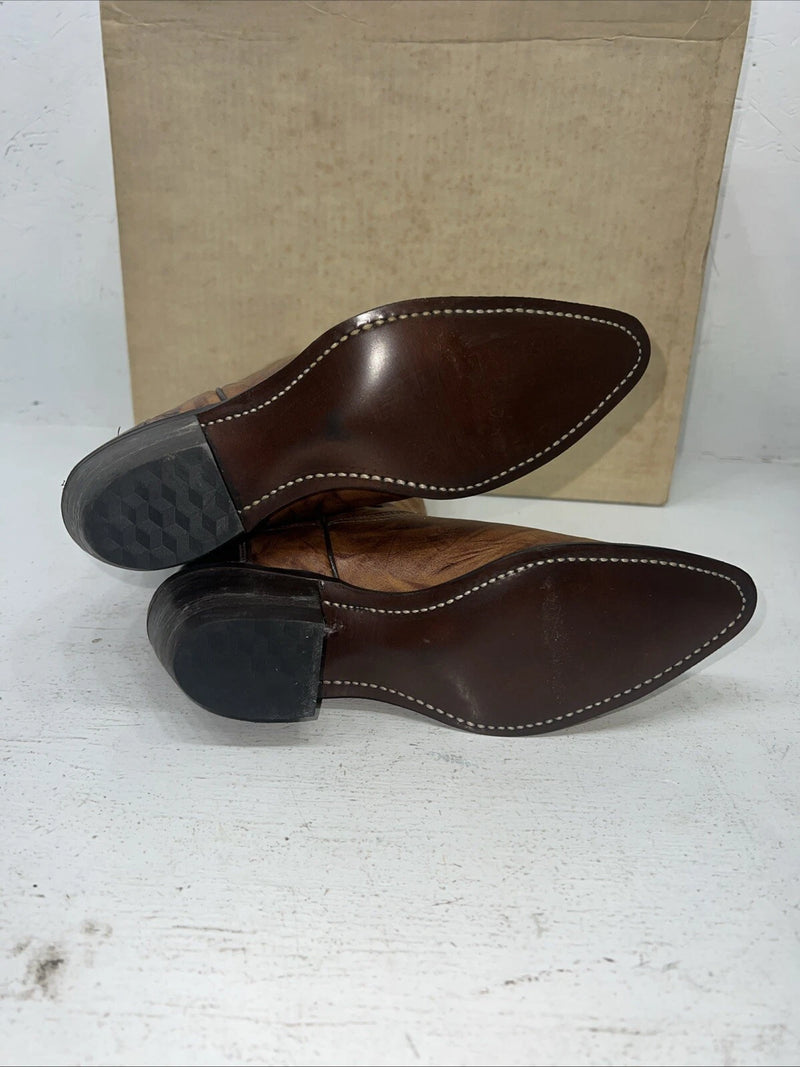 New Women’s Brown Texas Brand Cowboy Boots. L 81 6.5 6 1/2 N. 19-85
