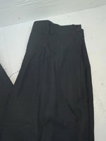 New Vintage Black Polyester Pants #L10 3A-73