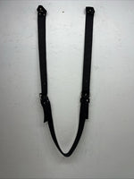 New Black ABETTA Nylon Back Flank Cinch Set. 23412BK S-63 