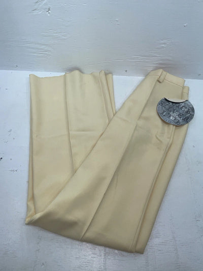 New Vintage Yellow Quicksilver Polyester Pants #2662 XX-55