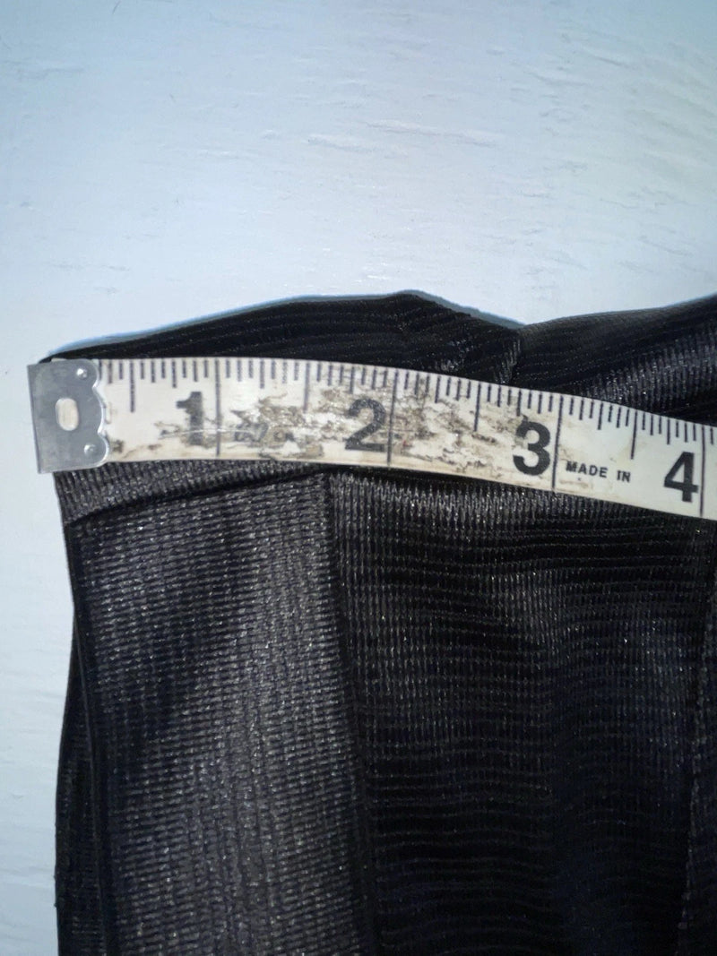 New Vintage Black Circle S Polyester Pants #CP5091 SS-14
