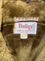 New Women’s Bailey Brown Fuzzy Jacket 40 #T851A RR-16