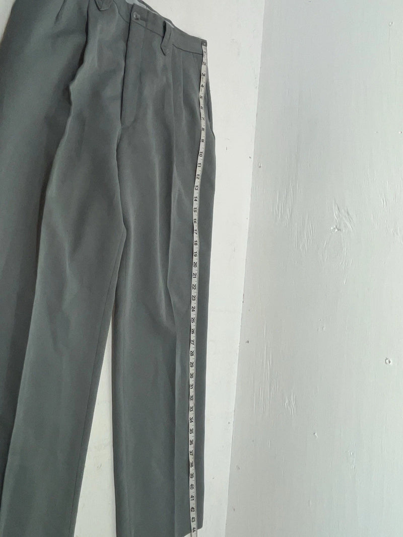 New Vintage Gray Circle S Polyester Pants 3A-8