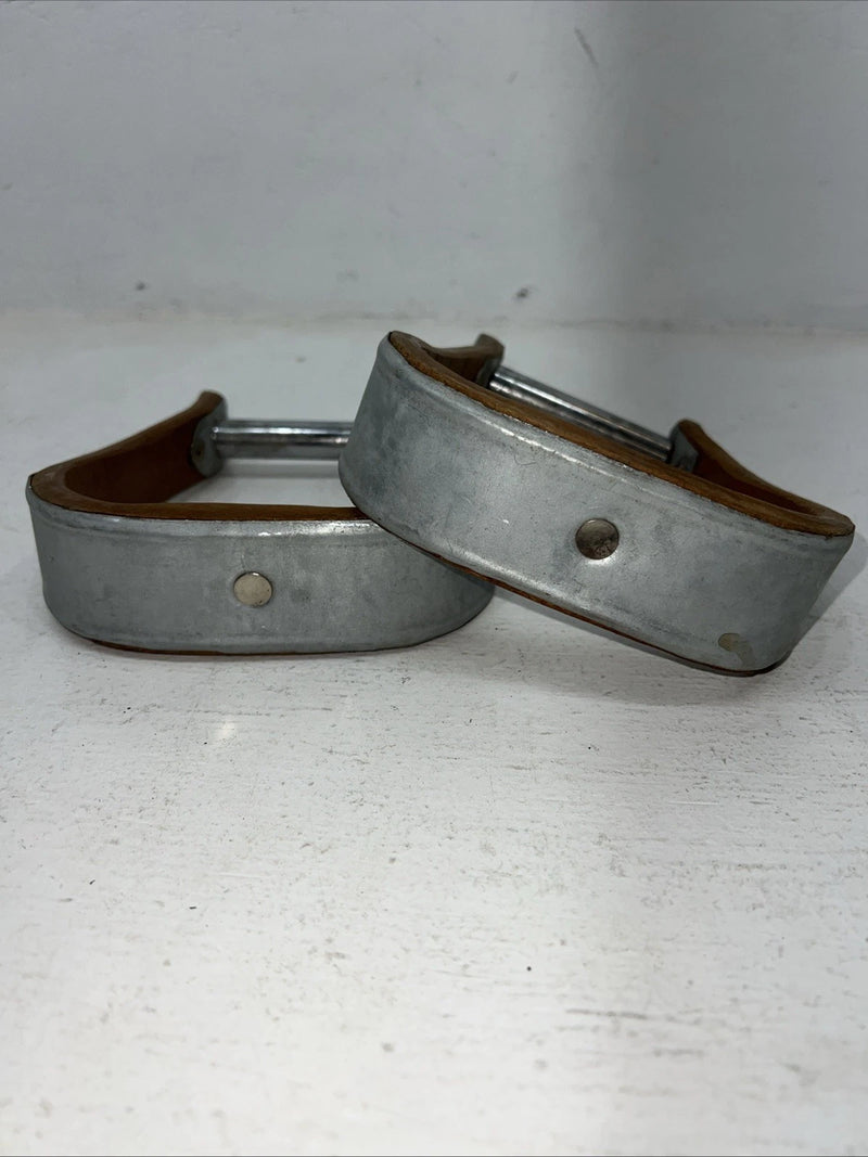 New Metal Bound Wood Stirrups #57-1334 FF-14