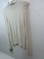 New Women’s White 1849 Authentic Ranchwear Long Sleeve Shirt Large UU-44