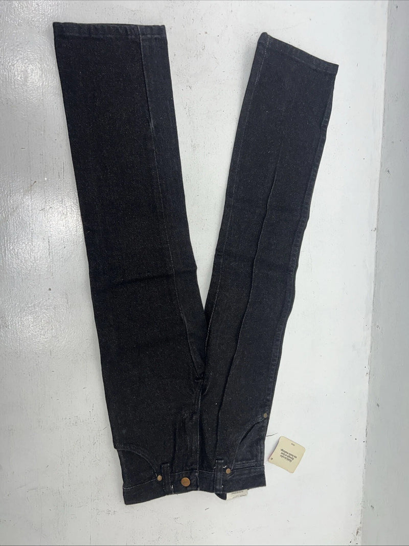 New Boys Black Wrangler Pro Rodeo Cowboy Cut Jeans. 9/22 1/2 B-17