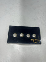 New Women’s Montana Silversmiths Gold/silver Button Covers-Filigree BN627 A-2