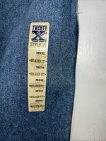 New Men’s Twenty X  Medium Wash Relaxed Fit Denim Jeans. 38x32 Q-13