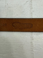 New Red Genuine Leather Nocona 28” Belt #423 NN-40