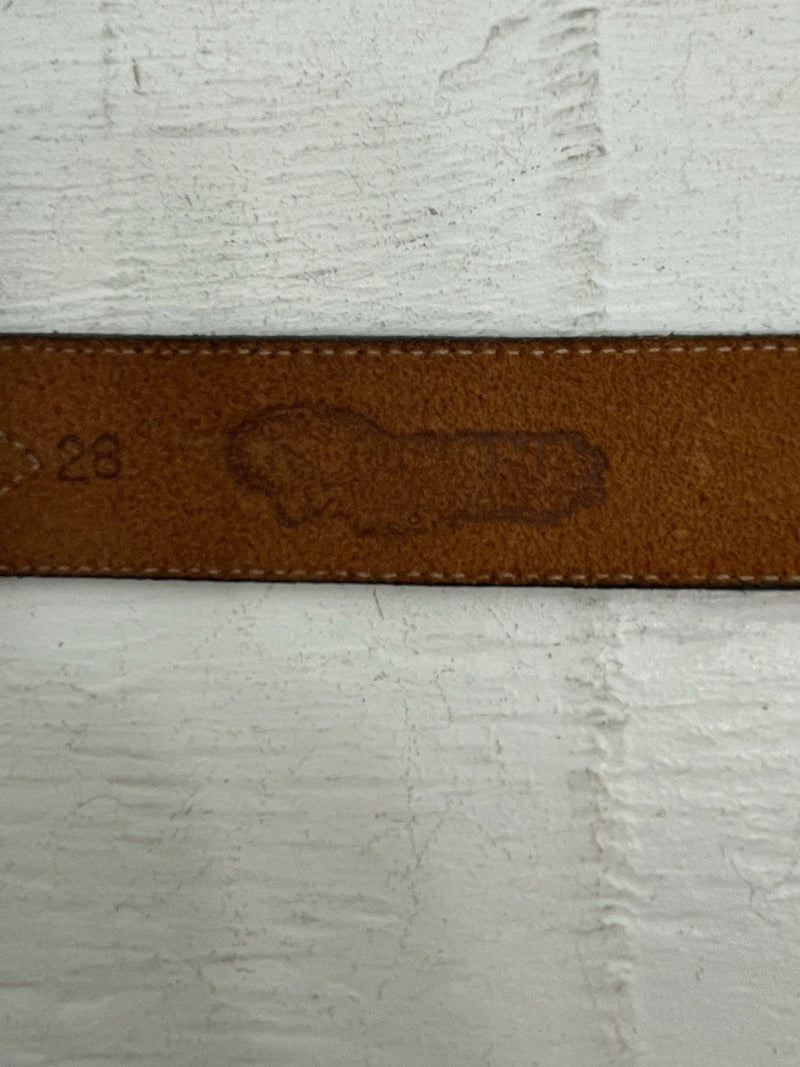 New Red Genuine Leather Nocona 28” Belt #423 NN-40
