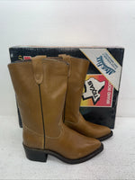 New Men’s Brown Texas Brand Cowboy Boots. 7244 6.5 6 1/2 D. 1-33
