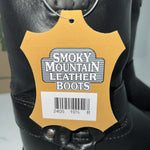 New Children’s Black Smoky Mountain Cowboy Boots. 2405 C 10.5 10 1/2 R. 24-62