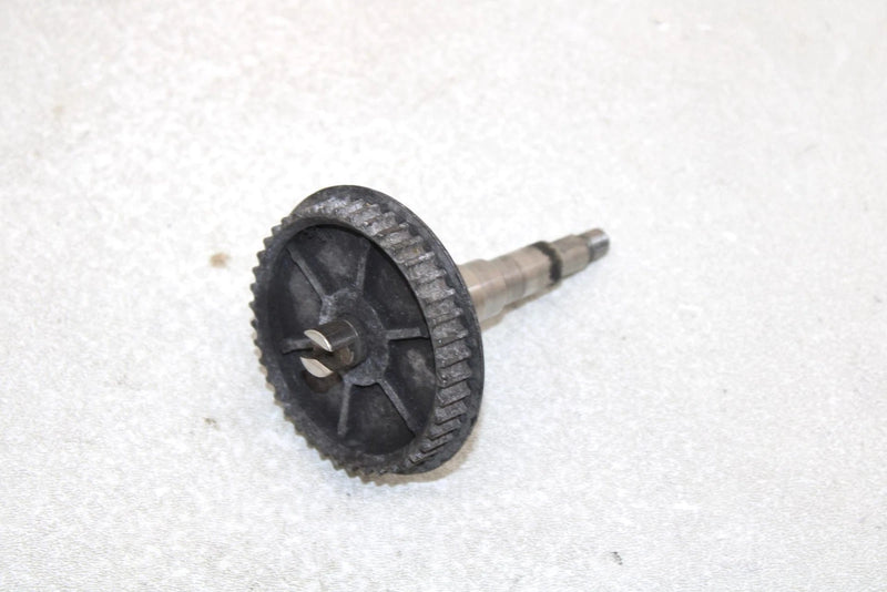 01 Polaris Rmk 800 Water Pump Shaft With Pulley 3021044 5132273 Q1487