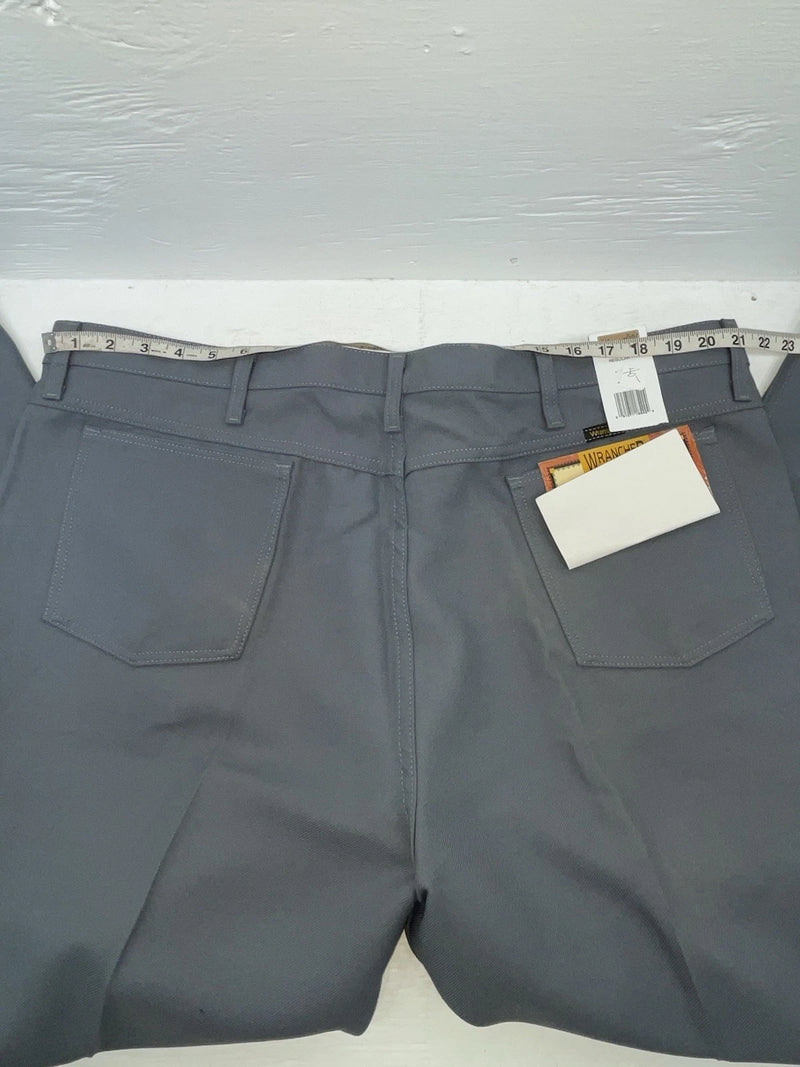New Vintage Gray Wrangler Polyester Pants #82GY NN-163