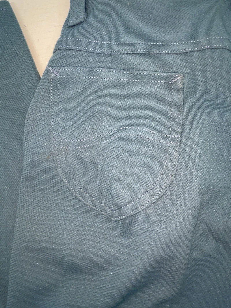 New Vintage Blue Lee Polyester Pants 3A-12