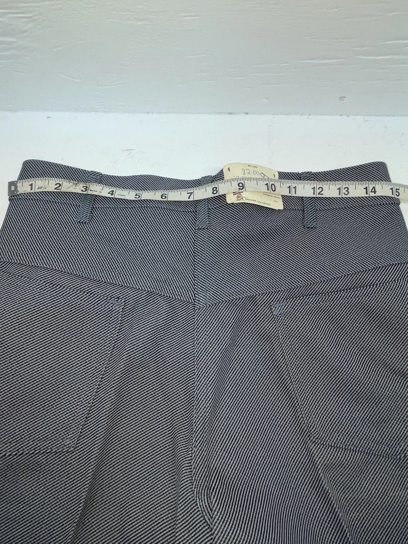 New Vintage Black Speckled Miller Polyester Pants #2624 VV-52