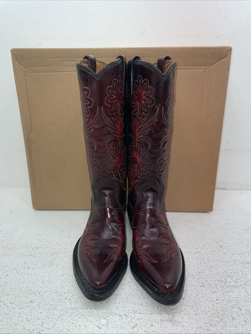 New Women’s Red Texas Brand Cowboy Boots. 43 4 M. 2-62