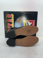 New Men’s Black Lace Up Texas Brand Cowboy Boots. 8850 9 D. 4-91