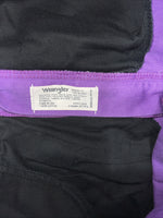 New Women’s Purple Wrangler Silverlake Relaxed Fit Denim Jeans. 15/16x34 P-13