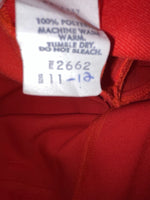 New Vintage Red Quicksilver Polyester Pants #2662 3A-109