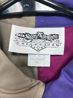New Men’s San Angelo Multicolor Long Sleeve Button Up Short XL T-39