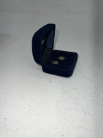 New Women’s Montana Silversmiths Gold Small Square Earrings. ER355 A-12