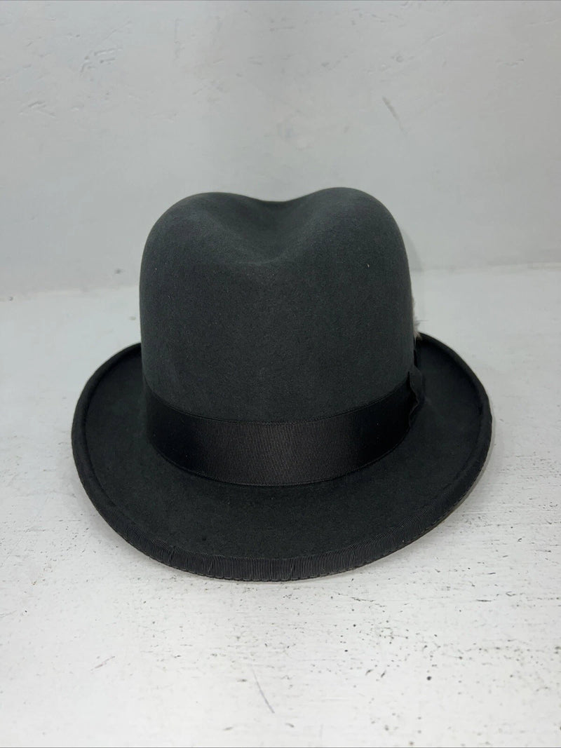 New Women’s Charcoal Derby English Riding Hat. 7 1/4. 12-107